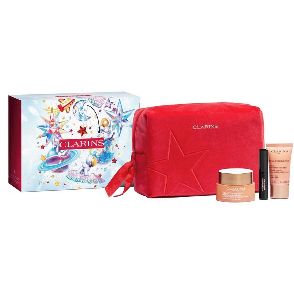 Clarins Extra-Firming Collection for Women Day & Night Cream Duo Gift Set